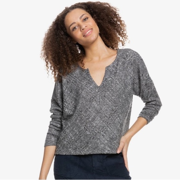 NWT Roxy High Tide Knit Top - Picture 5 of 12
